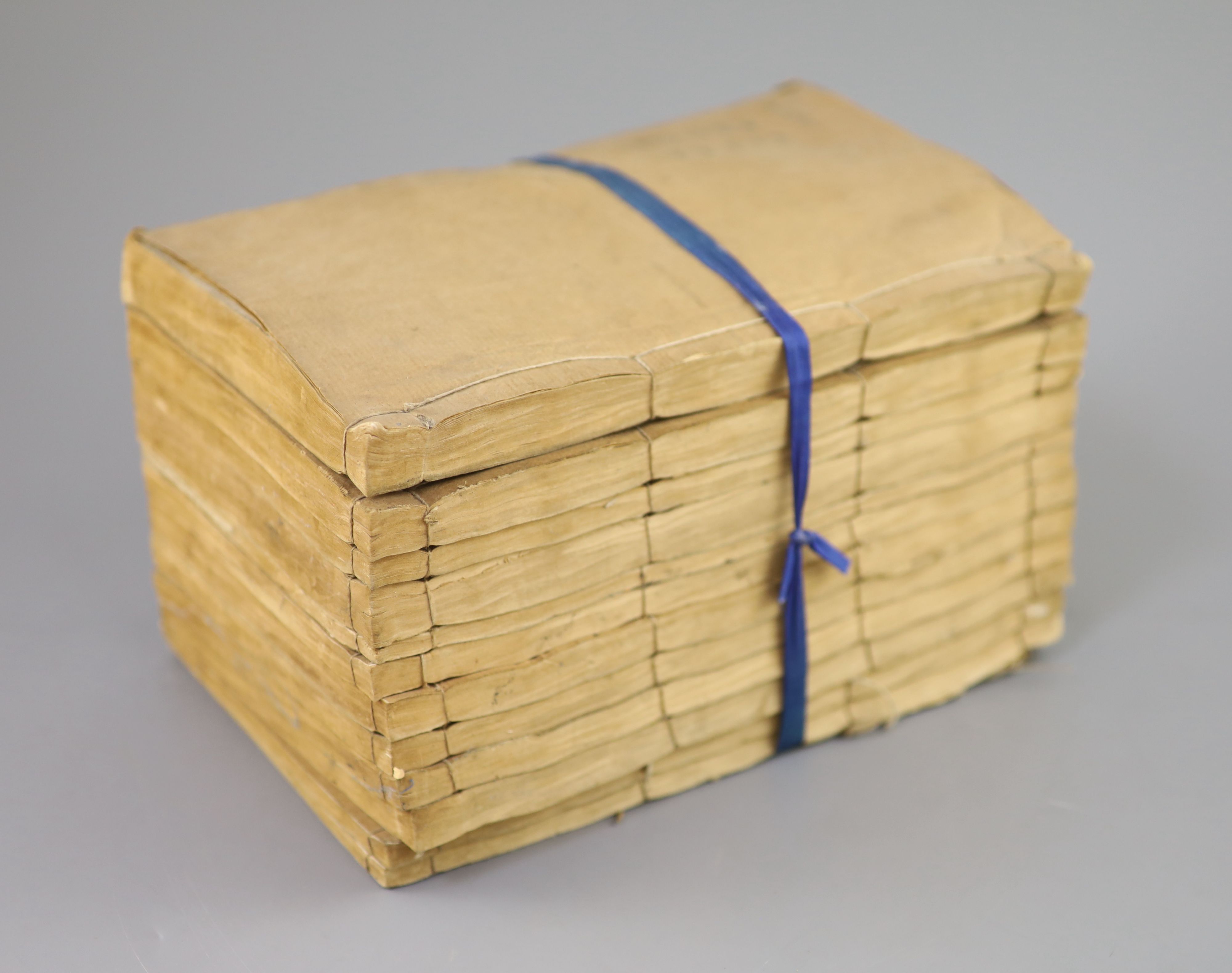 Rare Chinese book 'Ping pi bai jin fang', concerning National defence and military strategy, Provenance - A. T. Arber-Cooke